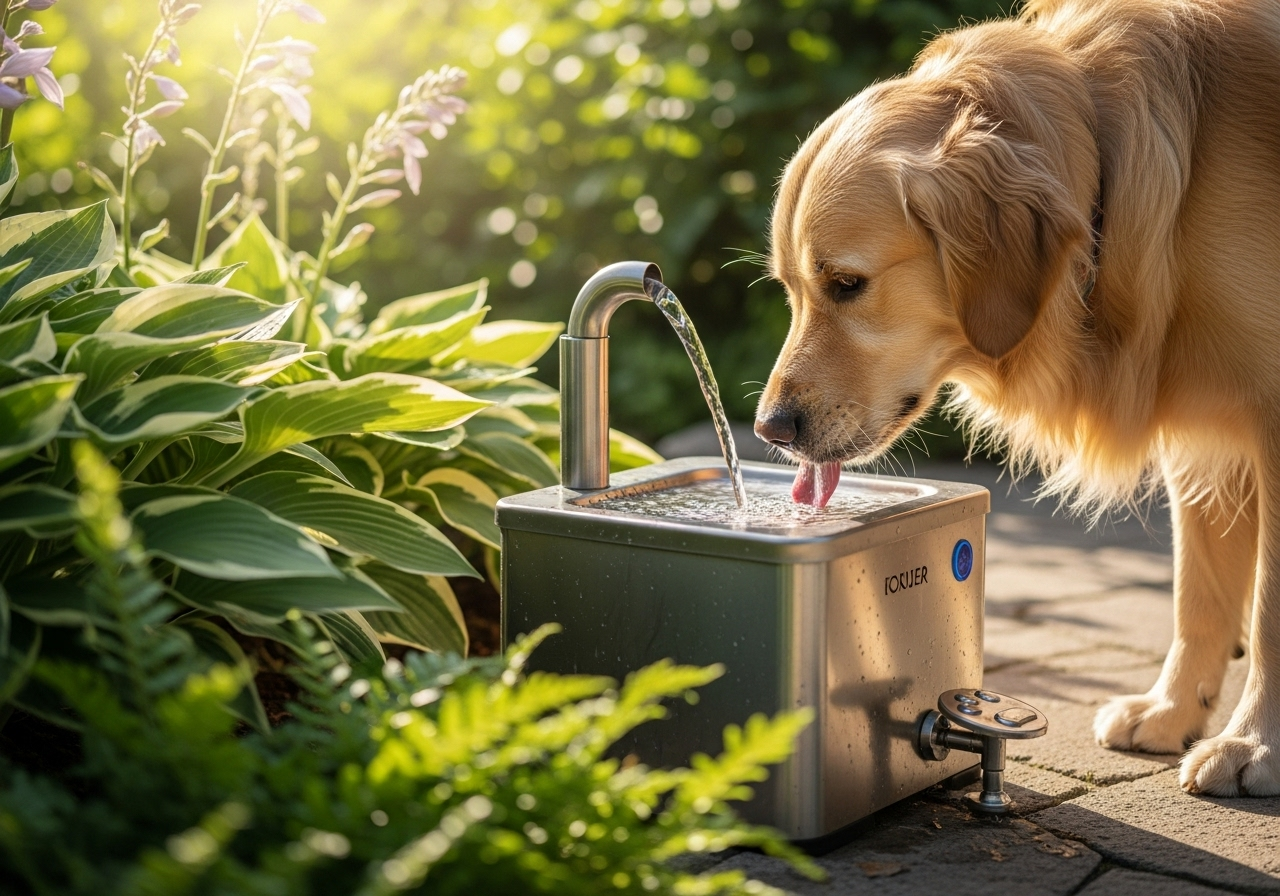 fontaine à eau pour chien