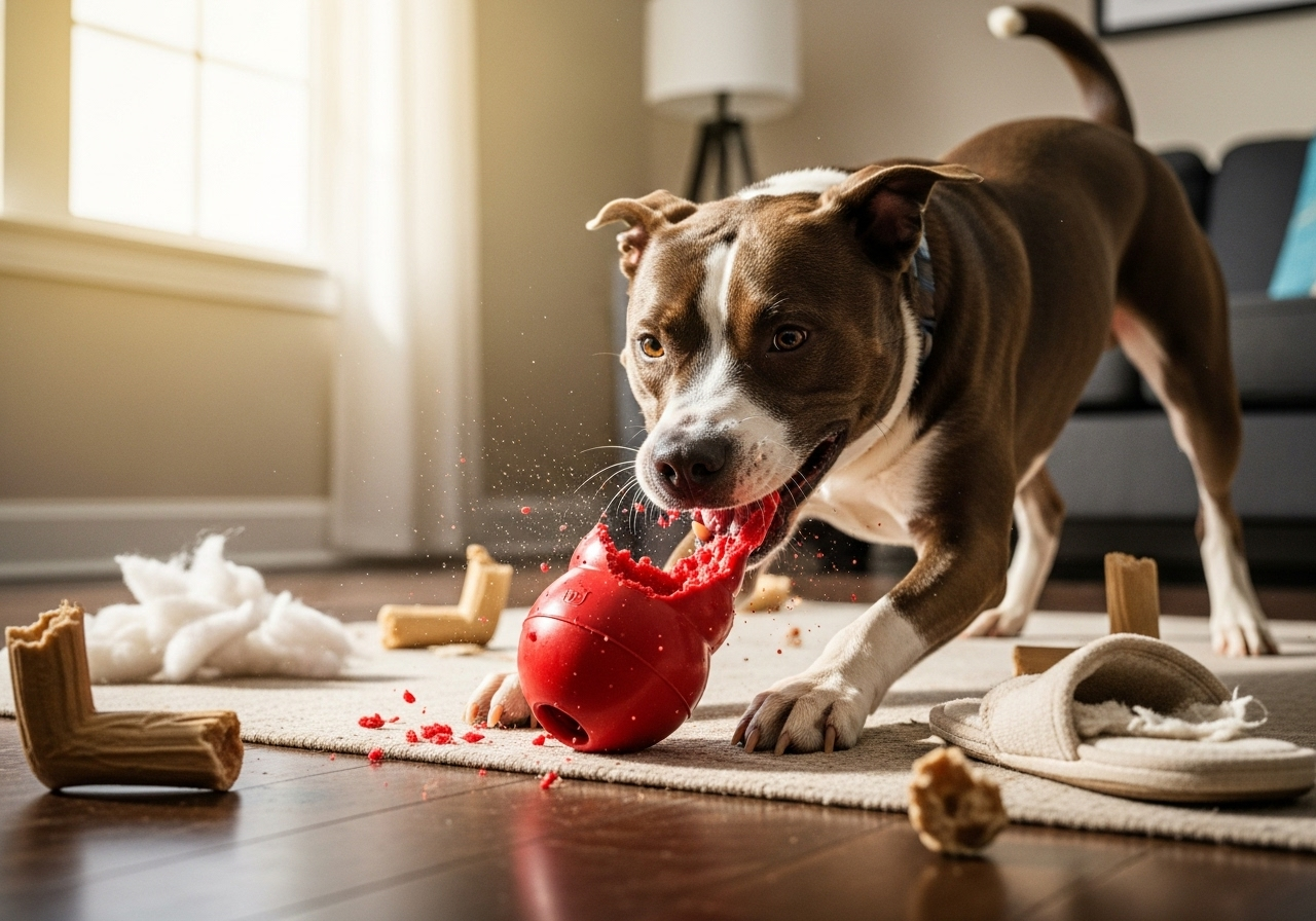 jouet kong pour chien destructeur