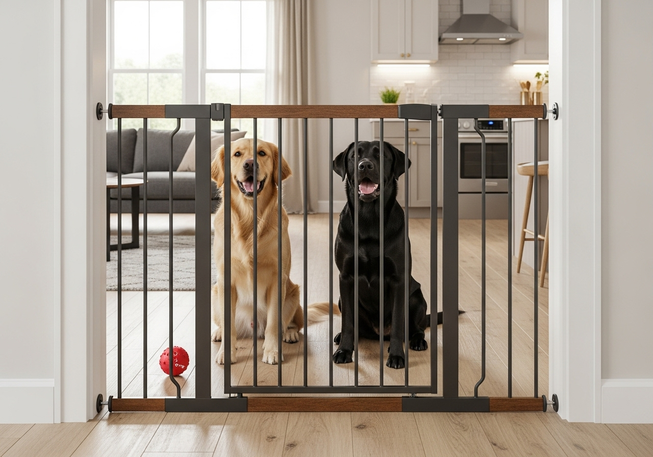 barrière pour chien sans percer