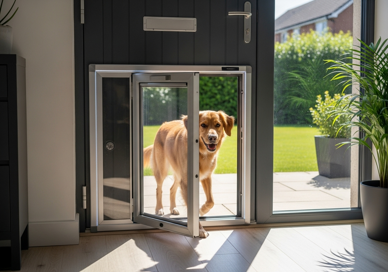 chatière pour chien électronique