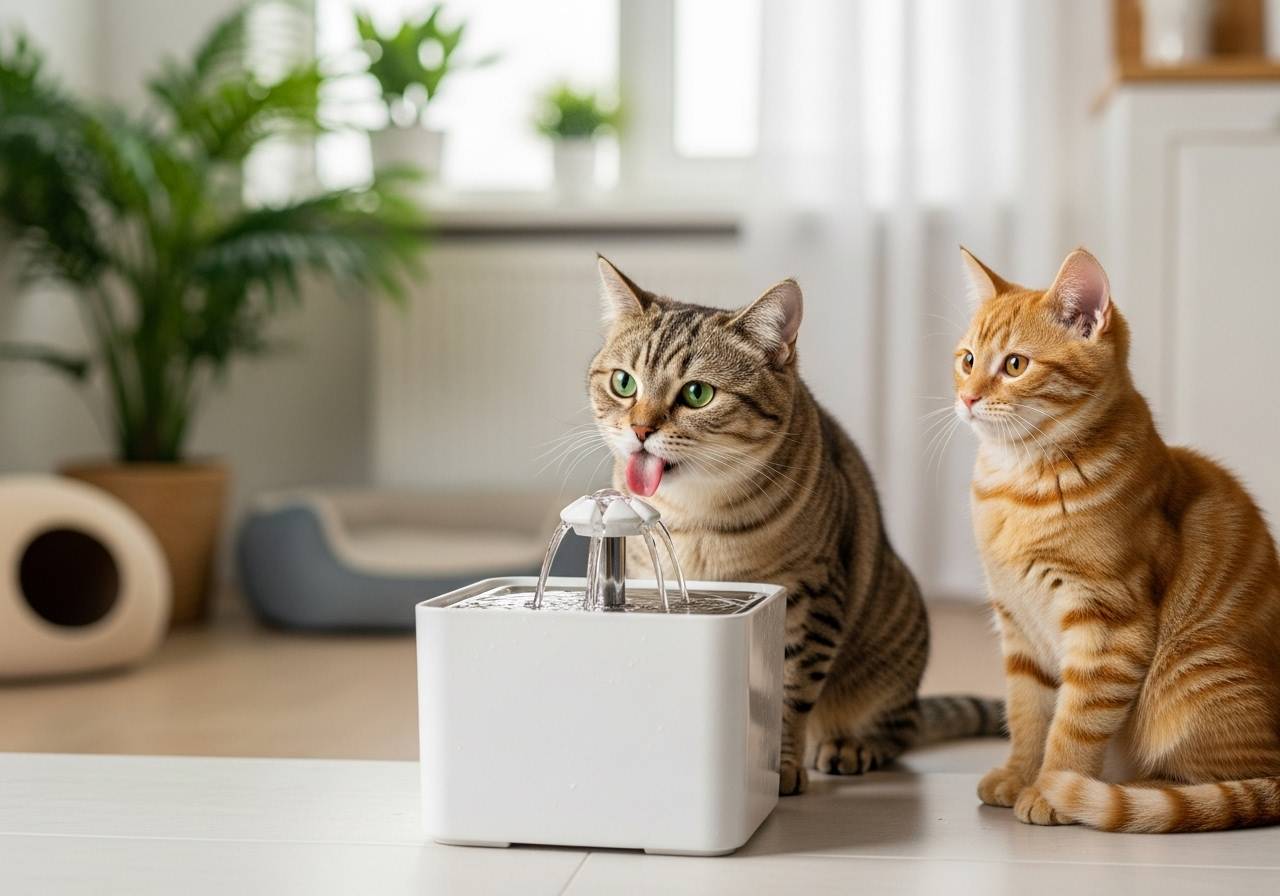 fontaine à eau pour chat