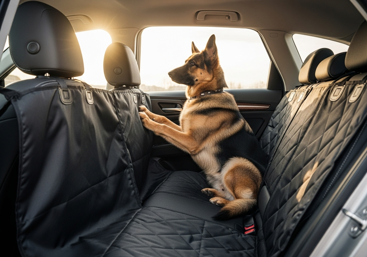housse protection voiture chien