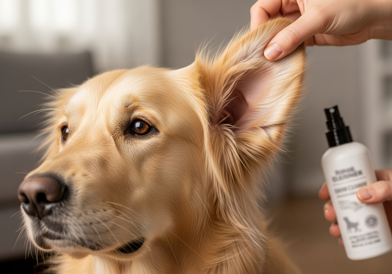 nettoyant oreille pour chien