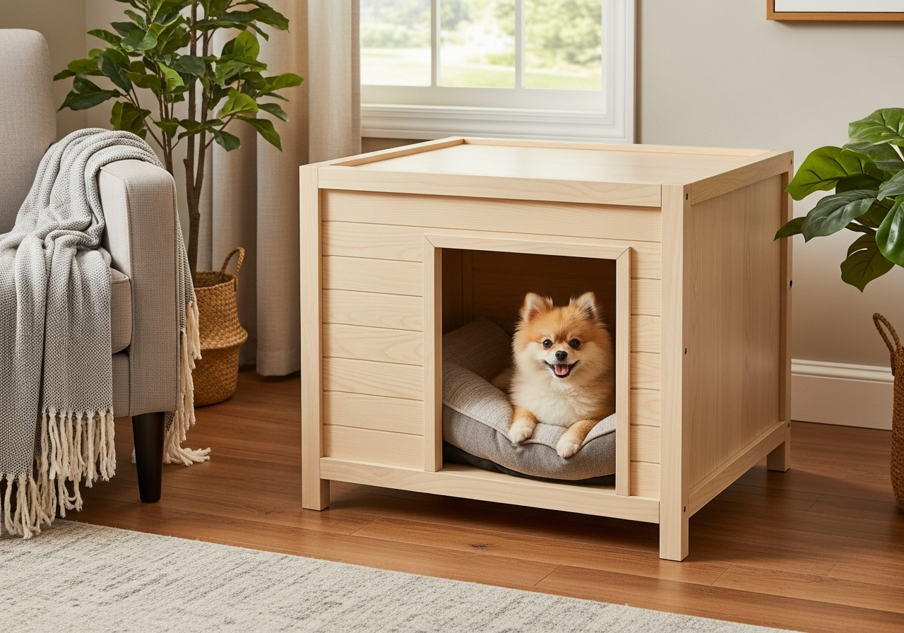 niche pour chien interieur