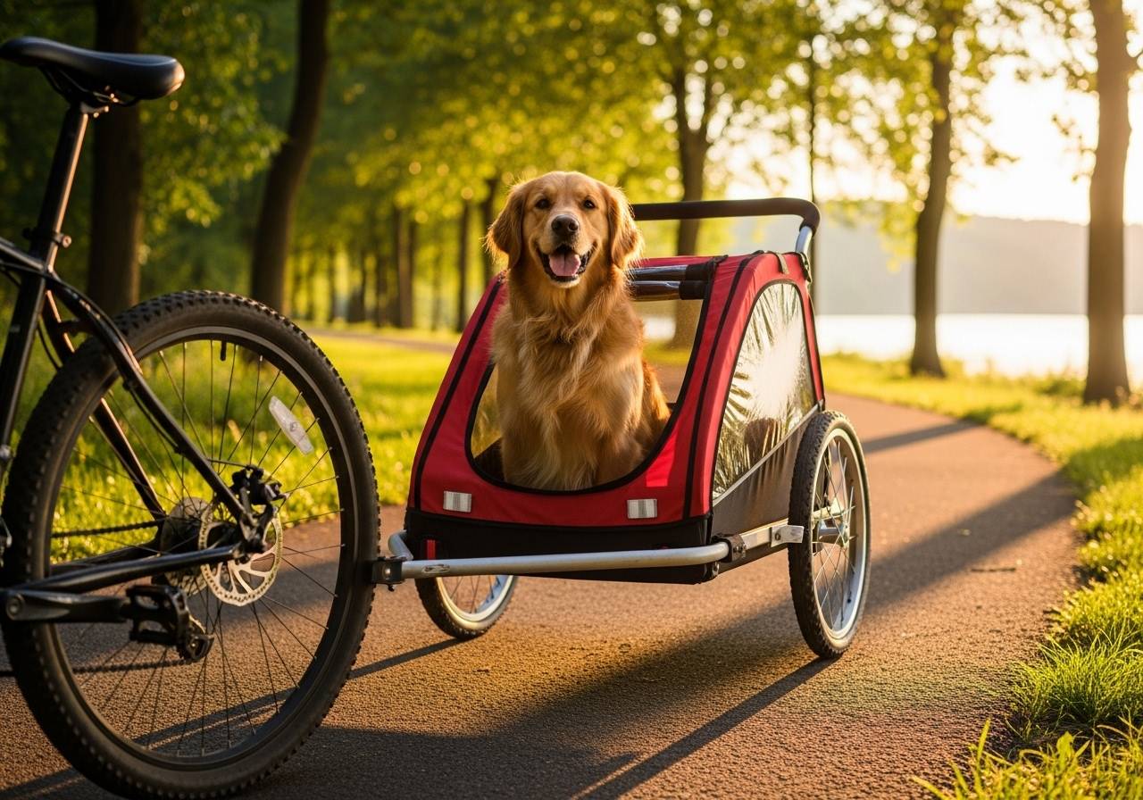 remorque velo pour chien