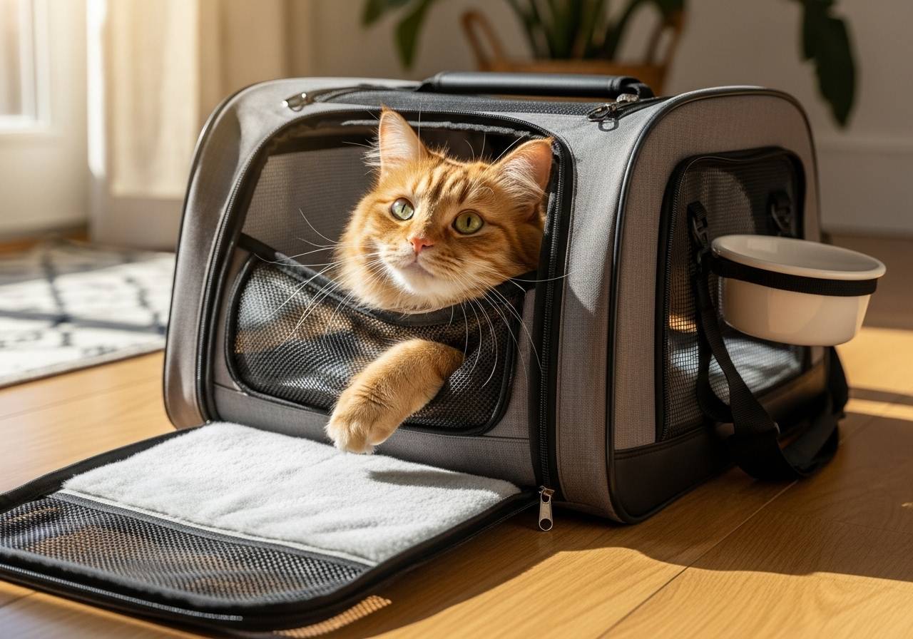 sac de transport pour chat