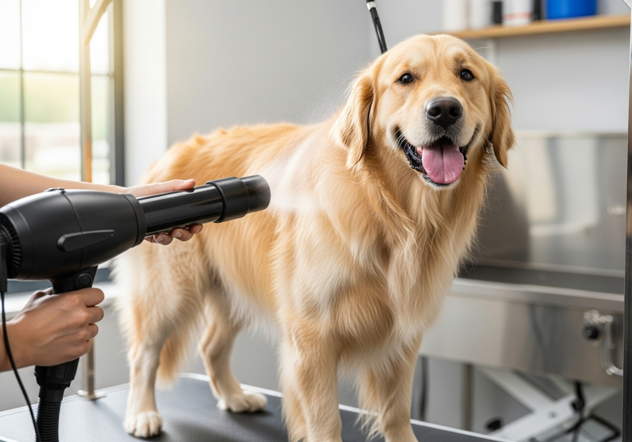 seche cheveux pour chien