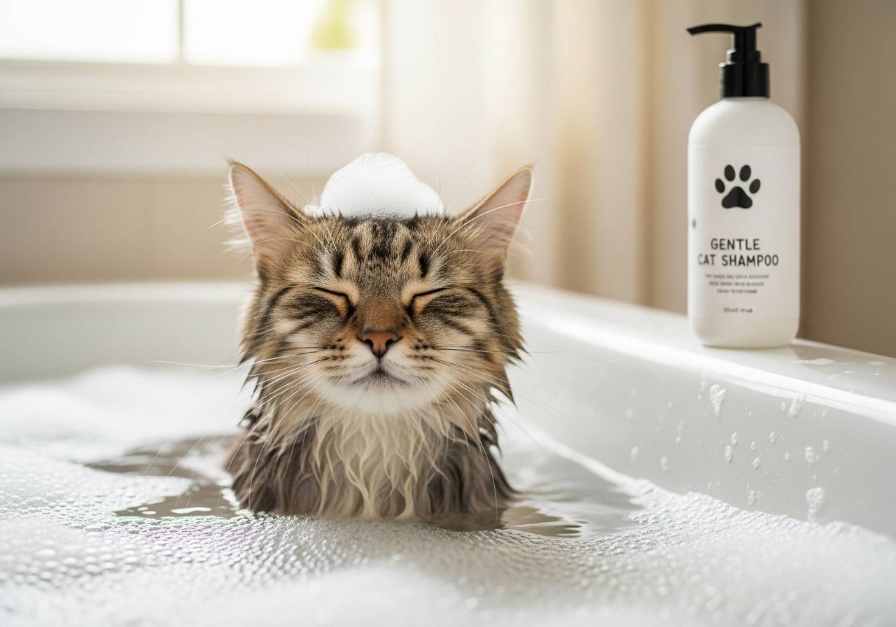 shampoing pour chat