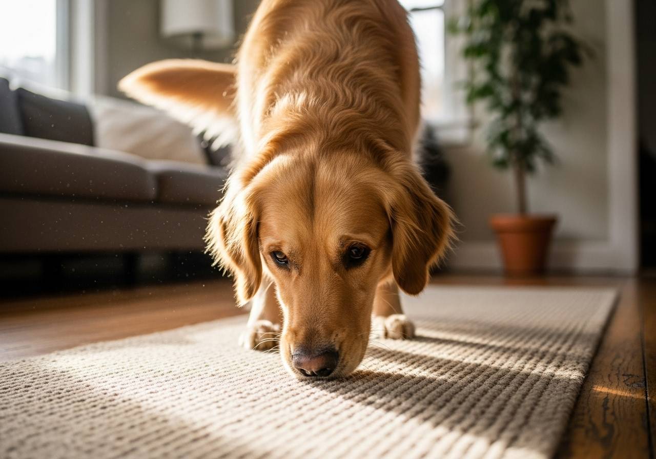 tapis de fouille pour chien