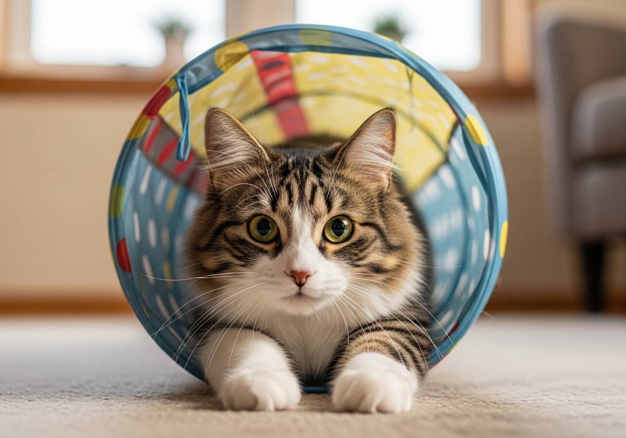 tunnel pour chat