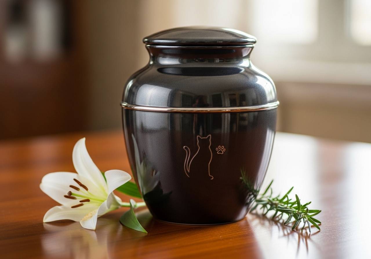 urne funéraire pour chat