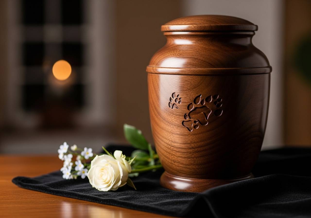 urne funéraire pour chien