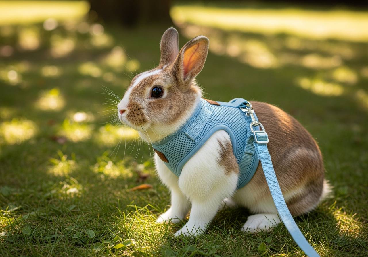 harnais pour lapin