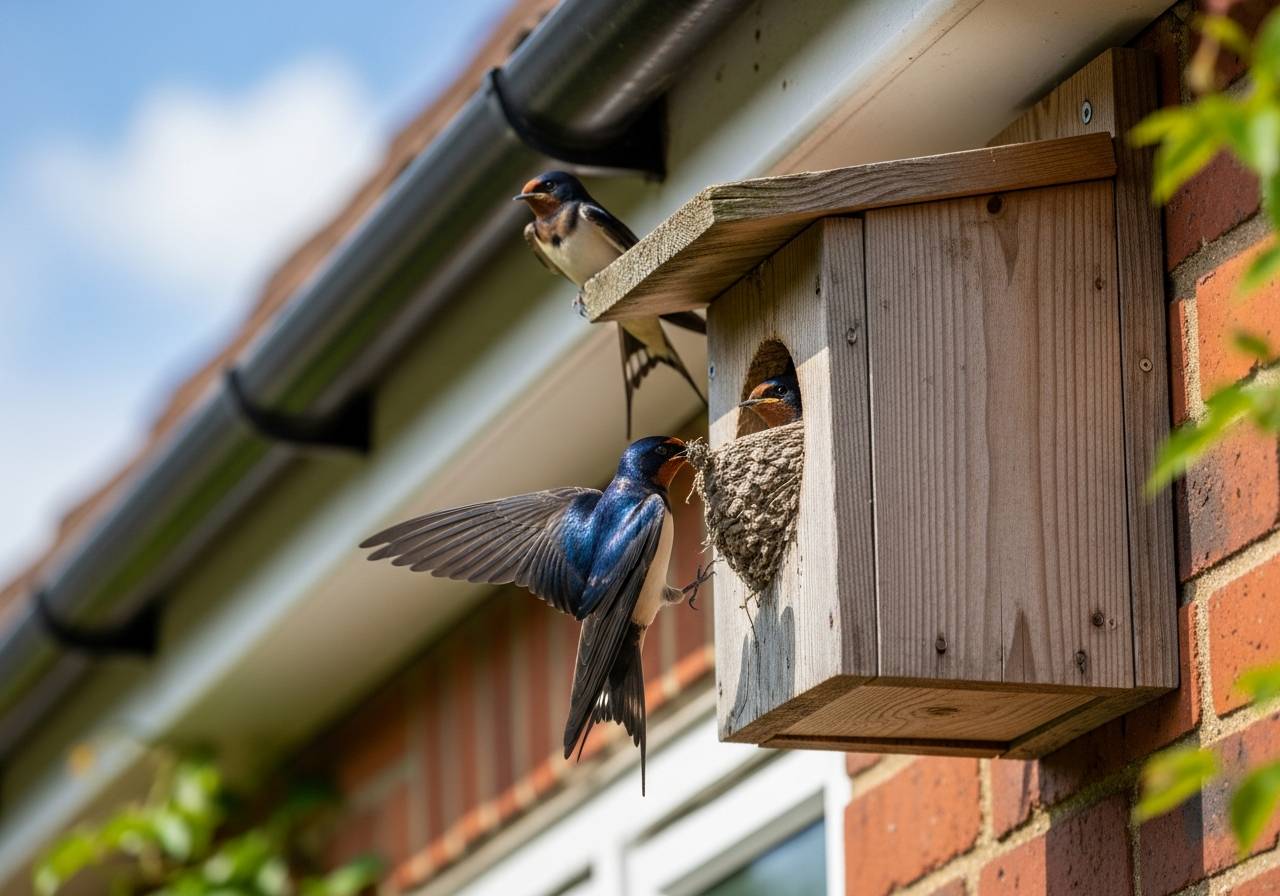 nichoir pour hirondelle