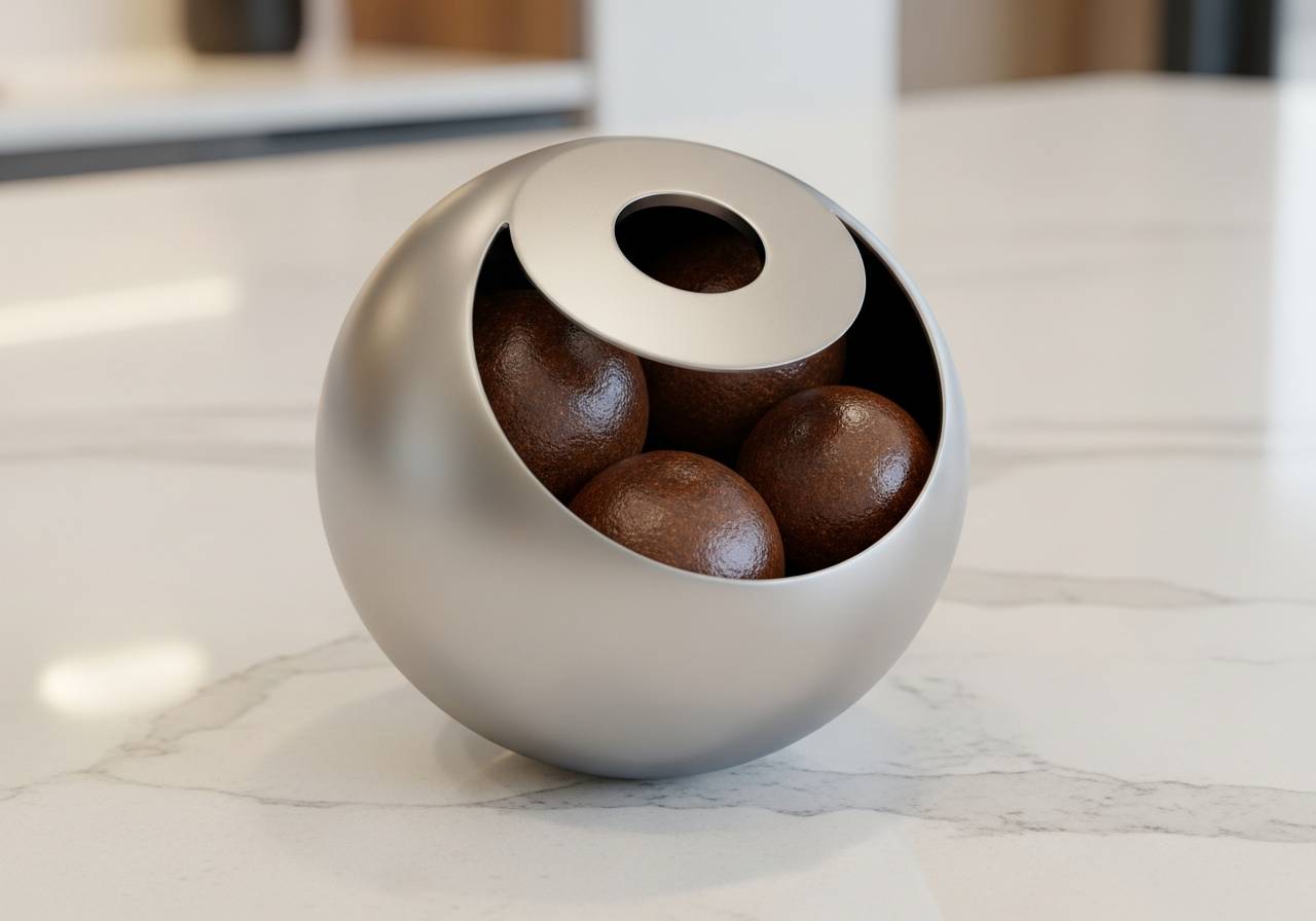 support pour boules de graisse